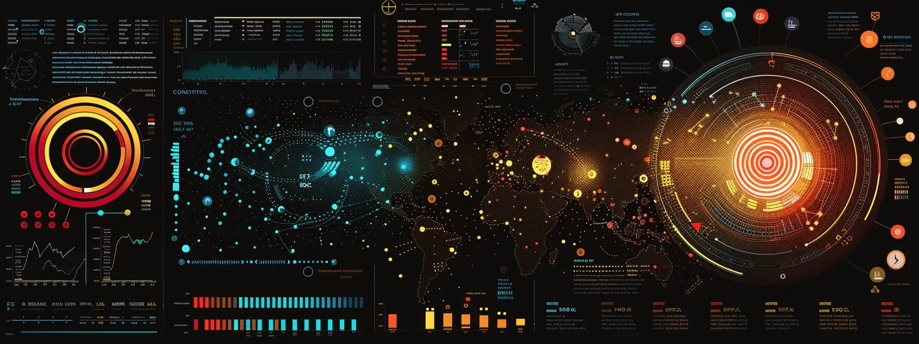 a vibrant infographic being shared on a social media platform, attracting engagement and visibility through strategic content alignment.